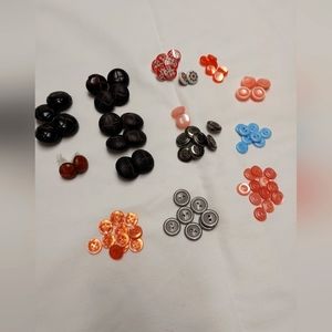 Assorted Buttons for Sewing or Crafts